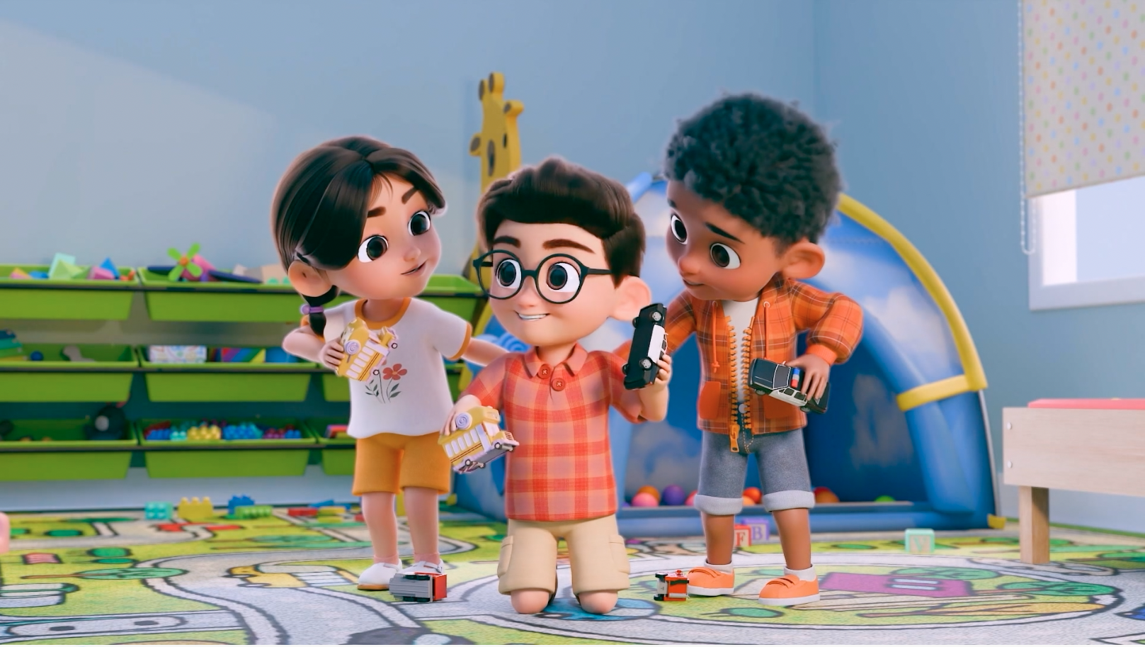 Sharing toys makes the magic stronger